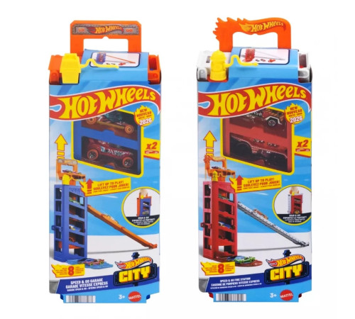  hot wheels jmj52 set de joacă &bdquo;garaj cu tobogan&rdquo; (in sort.)