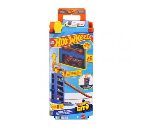hot wheels jmj52 set de joacă &bdquo;garaj cu tobogan&rdquo; (in sort.)