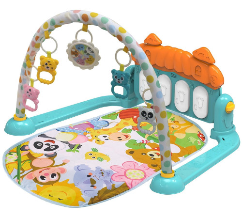Jucării pentru Copii - Magazin Online de Jucării ieftine in Chisinau Baby-Boom in Moldova Chipolino Covoras de joaca cu pian Zoo Party PGRZP02301BL blue  chipolino covoras de joaca cu pian zoo party pgrzp02301bl blue