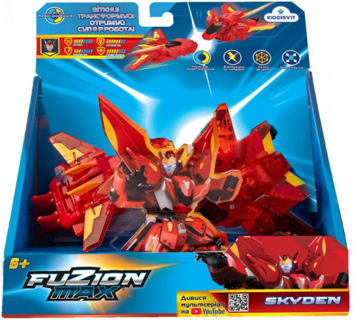  fuzion max 54001 Игровой набор самолетов-трансформеров "Скайден"