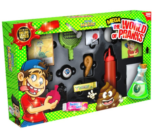  cliptoys magic 708347 Набор "Мир розыгрышей - Мега"