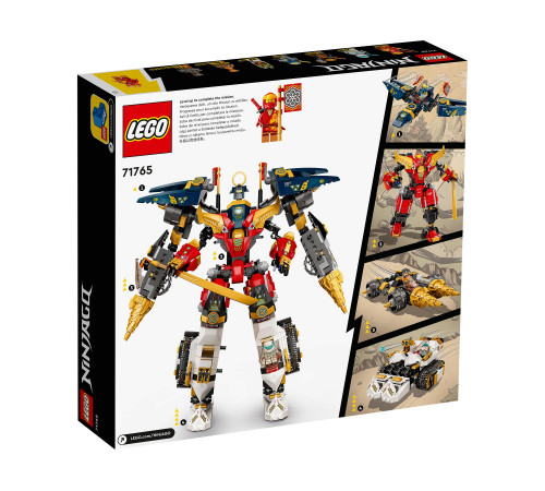lego ninjago 71765 Конструктор "Ультра-комбо-робот ниндзя" (1104 дет.)