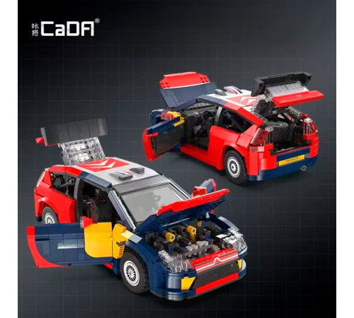 cada c55033w Конструктор "citroen c4 wrc" (296 дет.)