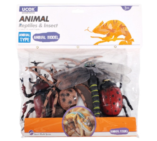  set 4 figurine insecte zja353076 (20 cm)