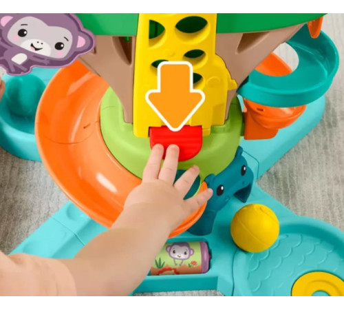 fisher-price jlb97 centru de activități interactiv "copacul din junglă"