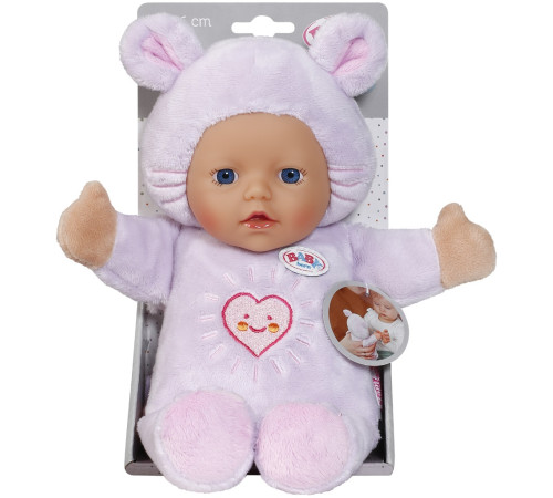 zapf creation 836590 păpușă moale baby born "Șoricel" (26 cm.)