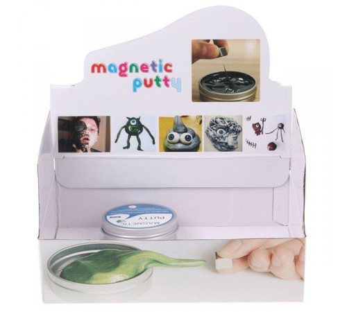 op ПЕ02.50 plastilina inteligenta magnetica in sort.