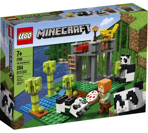 Lego Minecraft 21158 Конструктор "Питомник панд" (204 дет.) lego minecraft 21158 Конструктор "Питомник панд" (204 дет.)