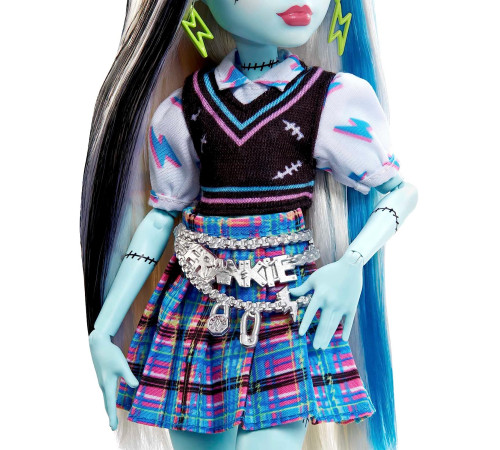 monster high hhk53 Кукла "Фрэнки Штейн" с питомцем