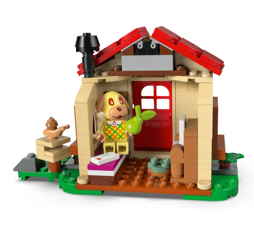 lego animal crossing 77058 constructor "casa confortabilă a lui goldie" (149 el.)