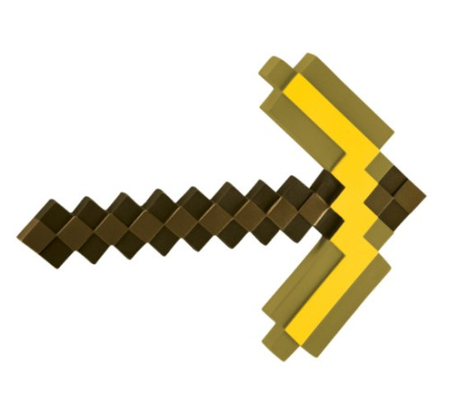 minecraft 112299m Игрушка "Золотая кирка" (40 см)