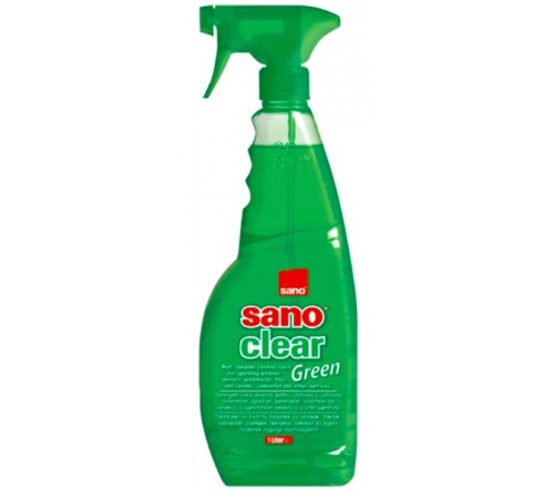 Sano Средство для мытья стекол Clear Green (1000 мл) 990603  sano Средство для мытья стекол clear green (1000 мл) 990603