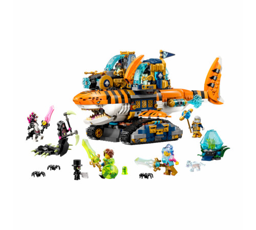 lego dreamzzz 71515 constructor "tanc cu rechin tigru" ( 1548 el.)