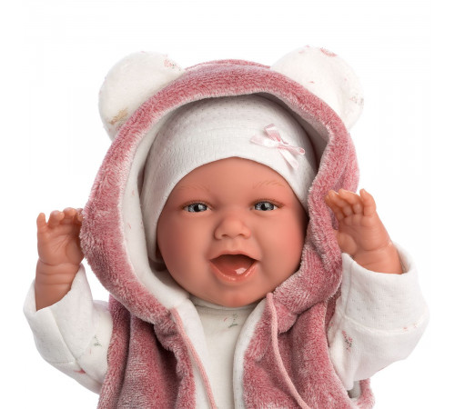llorens păpușă interactivă "sonrisas chaqueta fucxia" 74070 (40 cm.)