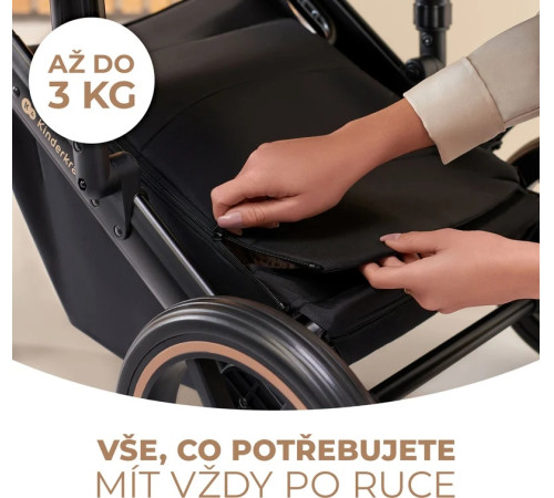 kinderkraft Коляска 2-в-1 prime2 бежевый