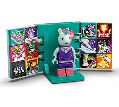 lego vidiyo 43106 constructor "beatbox unicorn dj" (84 el.)