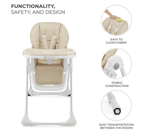  kinderkraft scaun pentru copii 2in1 tummie bej