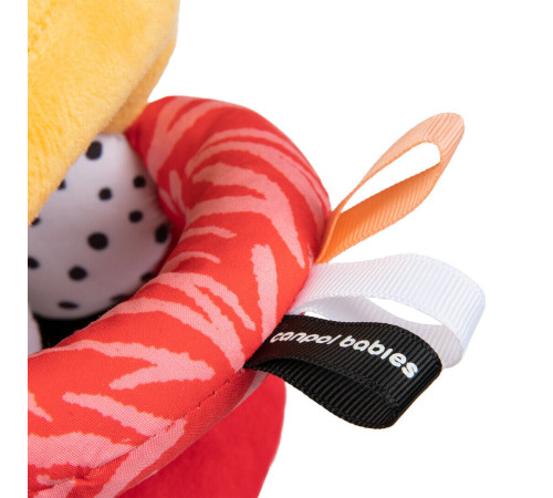 canpol 68/089 Сенсорный мяч с погремушкой и пищалкой "babiesboo"