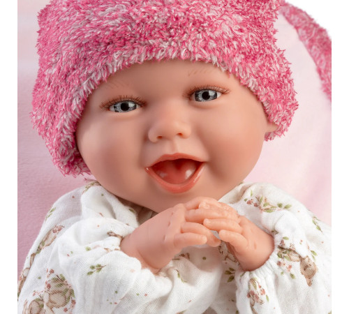 llorens 74134 Кукла смеющаяся "mimi sonrisas cojin" (42 см.)