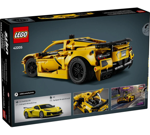 lego technic 42205 Конструктор "chevrolet corvette stingray" (732 эл.)