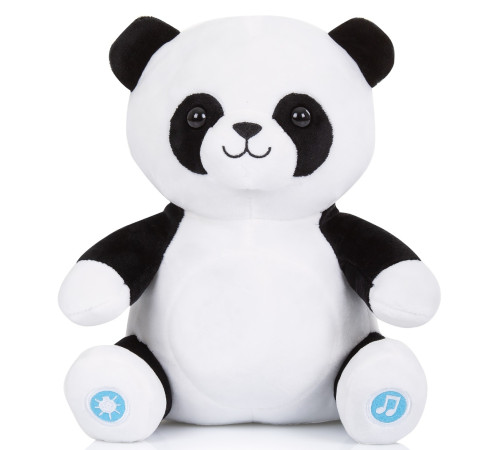 chipolino jucărie muzicală de plus cu lumina "panda" pil02304pand
