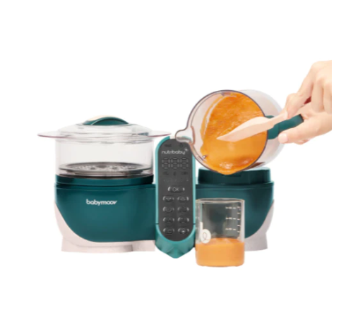 babymoov  a001136 robot multifunctional 6 in 1 "nutribaby+ opal green"
