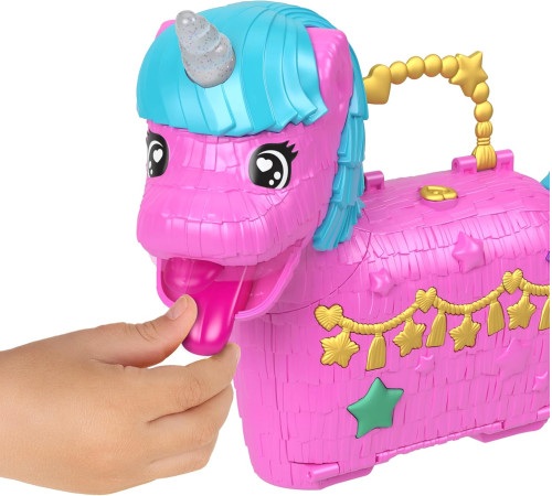 polly pocket hyd96 Игровой набор "Единорог: Вечеринка!"