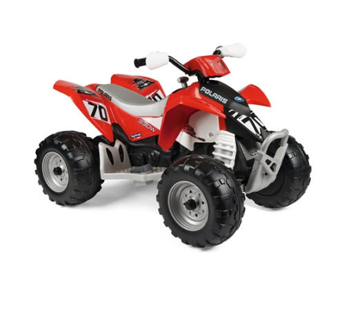 peg perego atv cu acumulator polaris outlaw rosu/negru