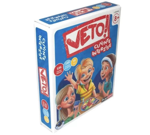 Детский магазин в Кишиневе в Молдове playland Настольная игра “Вето! Запрещенные слова” (l-229ro) 