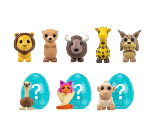 roblox adopt me! ame0017-3 set de 6 figurine "pets multipack" (in sort.)