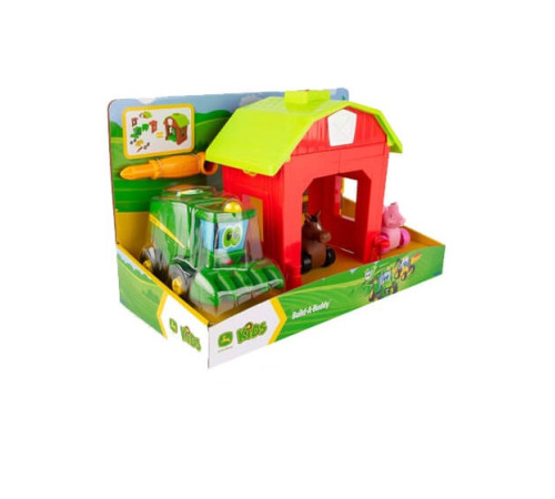 tomy 47210 set de joc "fermă" cu combină de recoltat corey