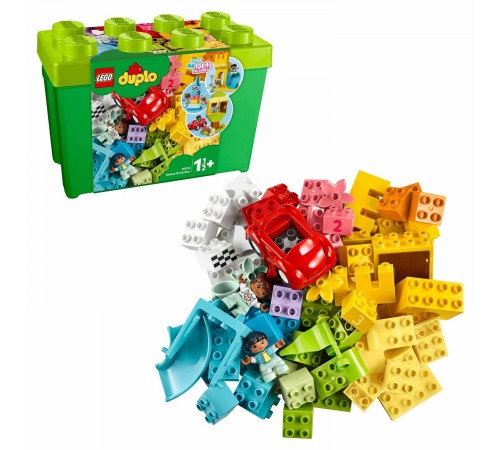 lego duplo 10914 Конструктор "Большой контейнер с кубиками" (85 дет.)