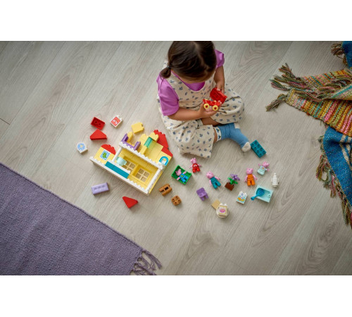 lego duplo 10467 constructor "casa de familie" (84 el.)