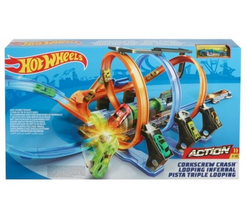 Детский магазин в Кишиневе в Молдове Hot Wheels FTB65 Игровой набор "Невероятные виражи" Детский магазин в Кишиневе в Молдове hot wheels ftb65 Игровой набор "Невероятные виражи"