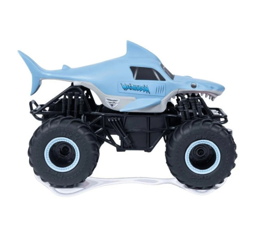 spin master 6044952 monster truck cu radio control "monster jam, megalodon 1:24"