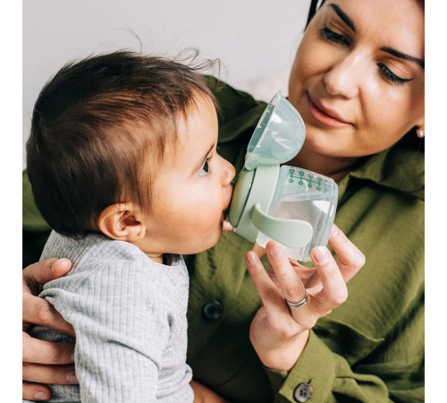 tommee tippee tt0512 Чашка-непроливайка "softspout" зелёный (4 м+) 150 мл.