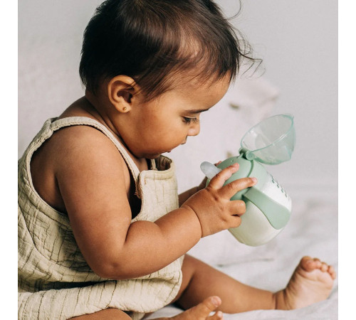 tommee tippee tt0512 Чашка-непроливайка "softspout" зелёный (4 м+) 150 мл.