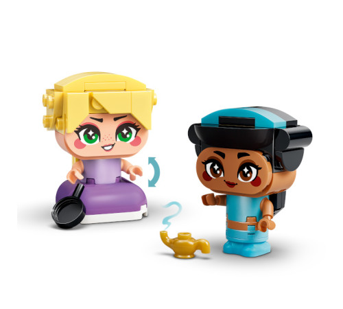 lego disney 43303 constructor "mini jasmine și rapunzel" (59 el.)