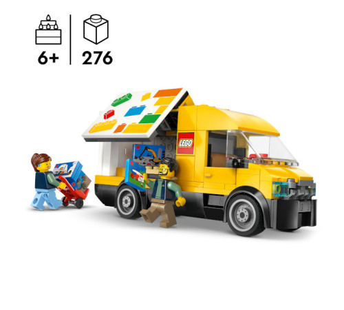lego city 60500  constructor "furgoneta" (276 el.)
