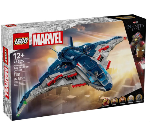  lego marvel 76325 constructor "Мстители: Эра Альтрона Квинджет" (1131 el.)