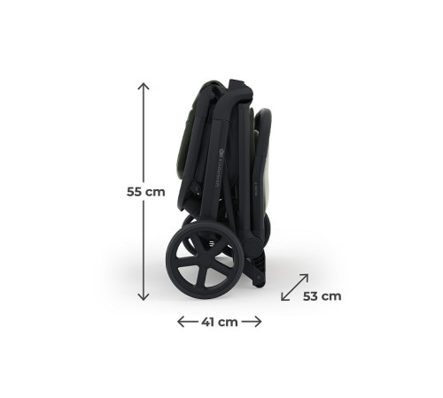 kinderkraft cărucior nubi 3 verde