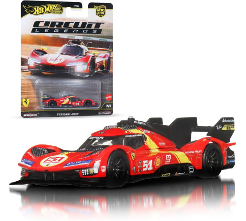 hot wheels jbk49 Машина "car culture ferrari 499 prototype"