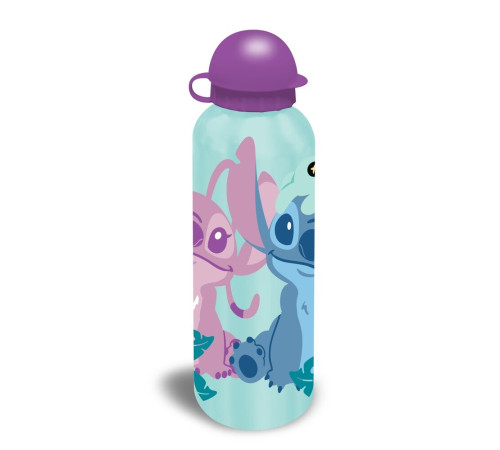kids licensing st00087 sticla pentru apa aluminiu "stitch" (500 ml.) 3 modele