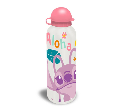 kids licensing st00087 sticla pentru apa aluminiu "stitch" (500 ml.) 3 modele