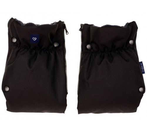 womar zaffiro mănuși pentru cărucior "plush black"