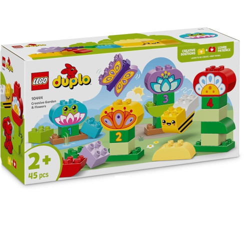  lego duplo 10444 constructor "grădina creativă și flori" (45 el.)