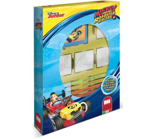 Multiprint 27945 Set de 7 carioci cu 4 ștampile "Mickey"  multiprint 27945 set de 7 carioci cu 4 ștampile "mickey"