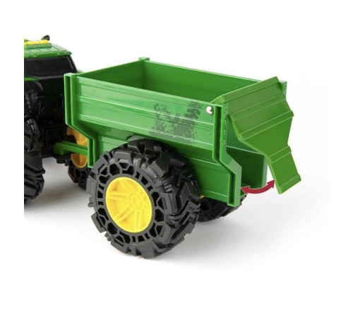 tomy Трактор с прицепом john deere monster treads 47353 34467