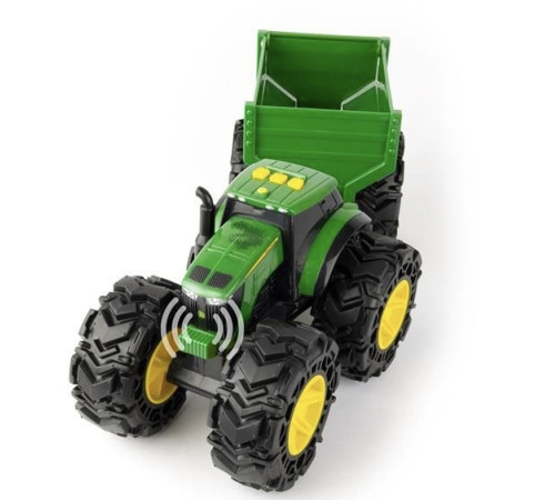 tomy tractor cu remorcă john deere monster treads 47353 34467