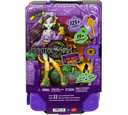 monster high jdr52 Кукла Джинифайер "Кошмарные каникулы: Ужас-секреты"